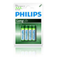 Philips R03L4B AAA Zinc carbono Batera (R03L4B/10)